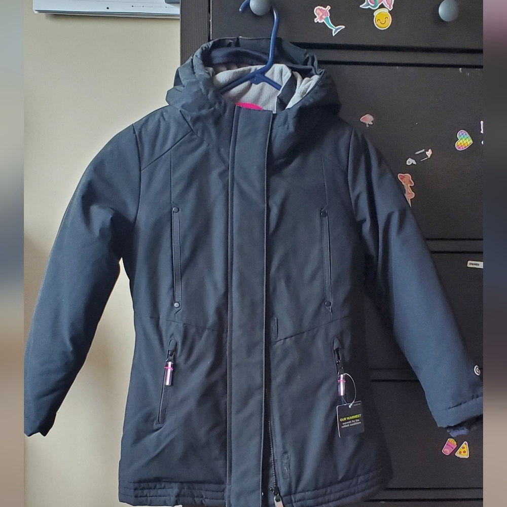 Girls' Champion Black Winter Coat